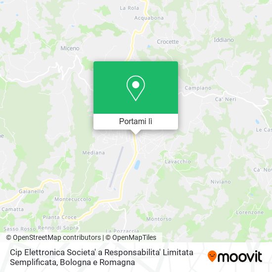 Mappa Cip Elettronica Societa' a Responsabilita' Limitata Semplificata