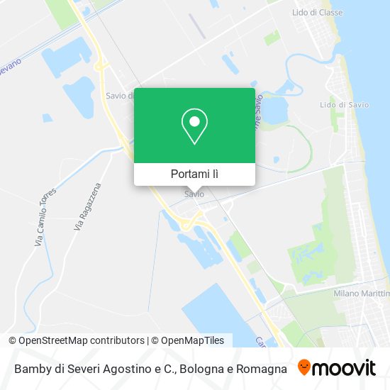 Mappa Bamby di Severi Agostino e C.