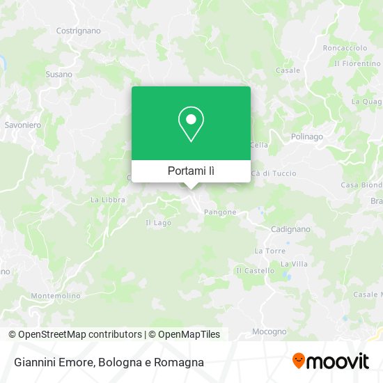 Mappa Giannini Emore