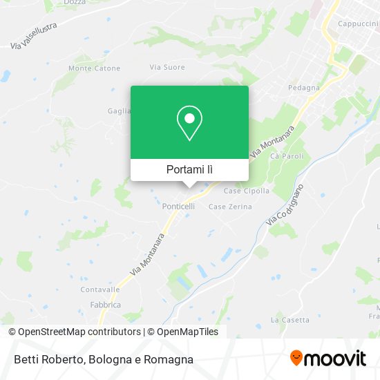 Mappa Betti Roberto