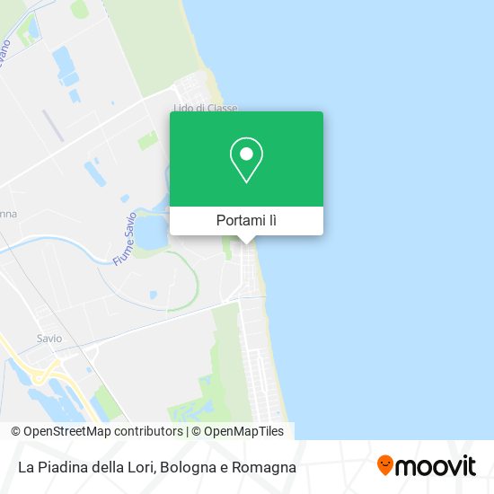 Mappa La Piadina della Lori