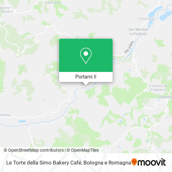 Mappa Le Torte della Simo Bakery Café