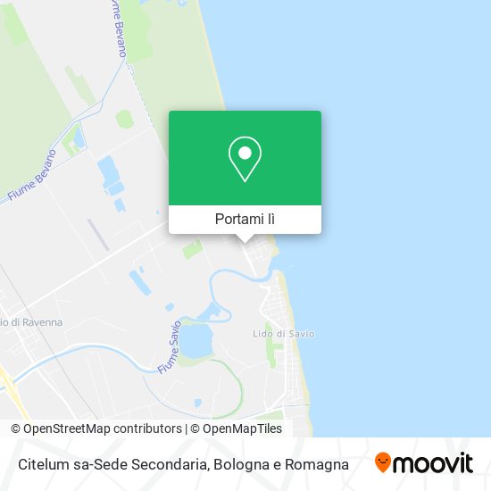 Mappa Citelum sa-Sede Secondaria