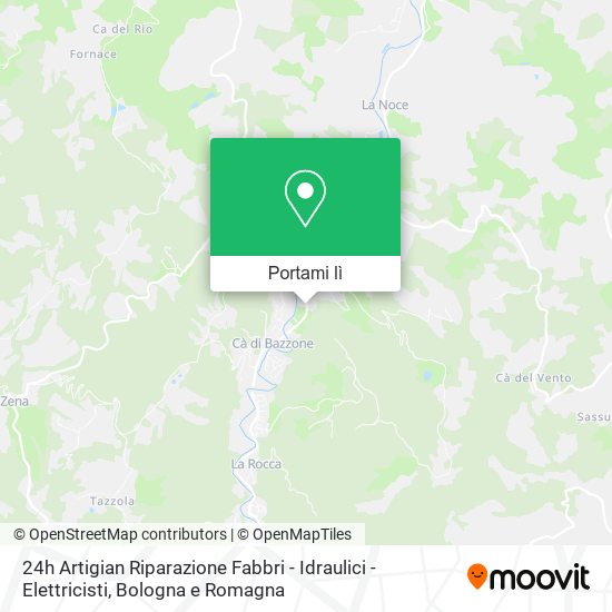 Mappa 24h Artigian Riparazione Fabbri - Idraulici - Elettricisti