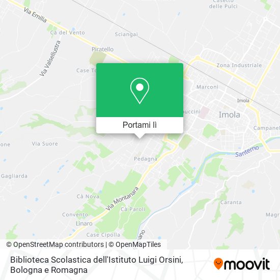 Mappa Biblioteca Scolastica dell'Istituto Luigi Orsini