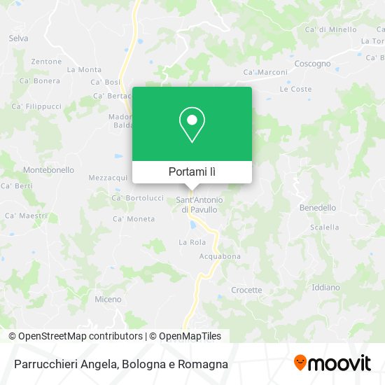 Mappa Parrucchieri Angela