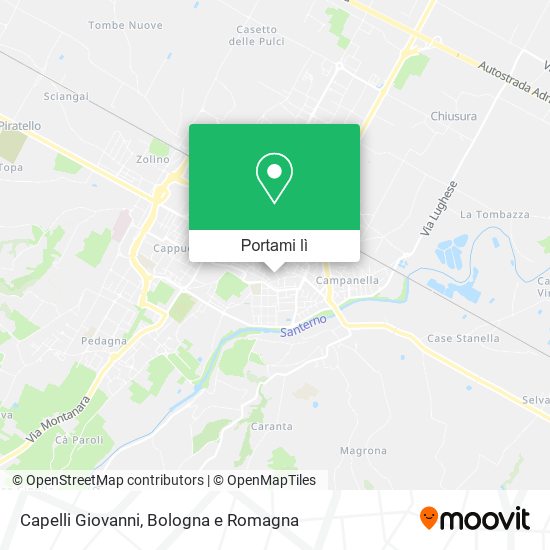 Mappa Capelli Giovanni