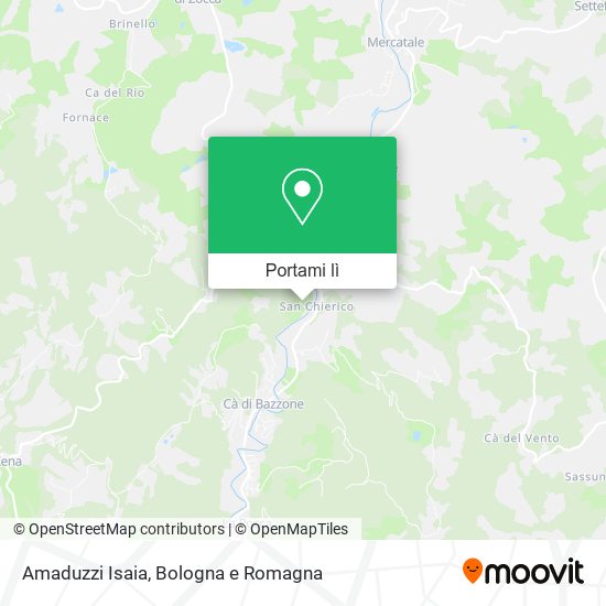 Mappa Amaduzzi Isaia