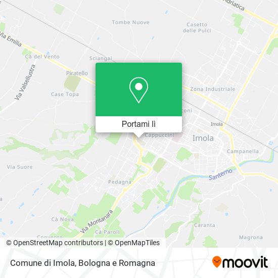 Mappa Comune di Imola