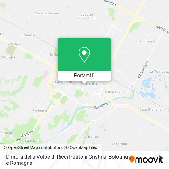 Mappa Dimora della Volpe di Ricci Petitoni Cristina