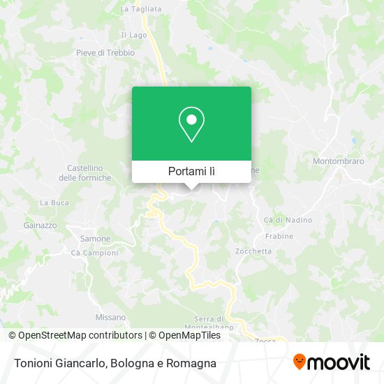 Mappa Tonioni Giancarlo