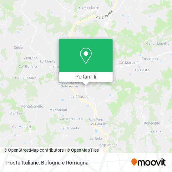 Mappa Poste Italiane