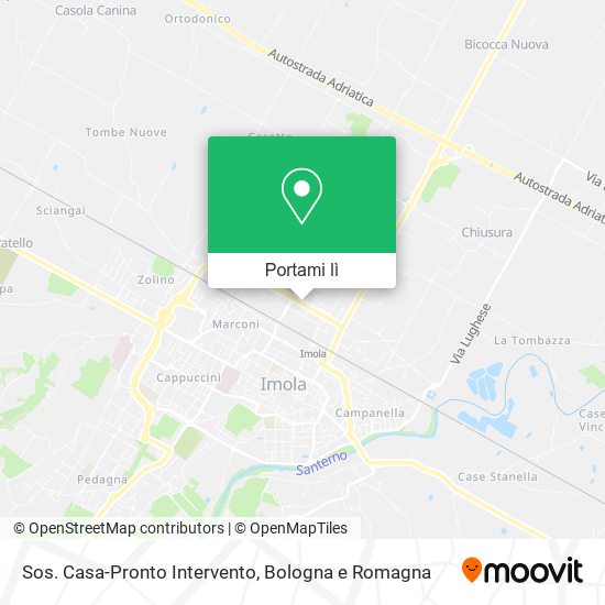 Mappa Sos. Casa-Pronto Intervento
