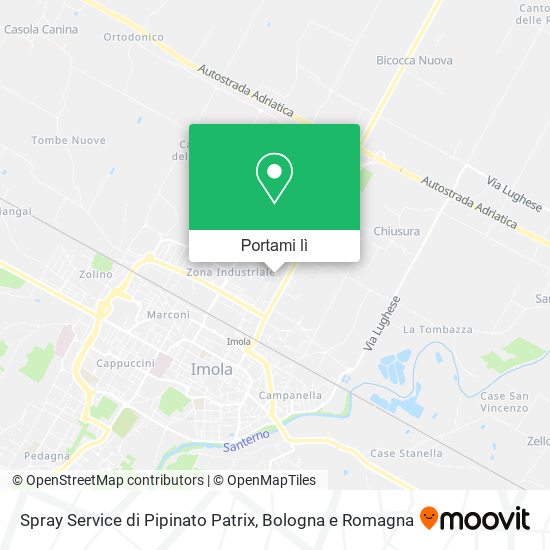 Mappa Spray Service di Pipinato Patrix