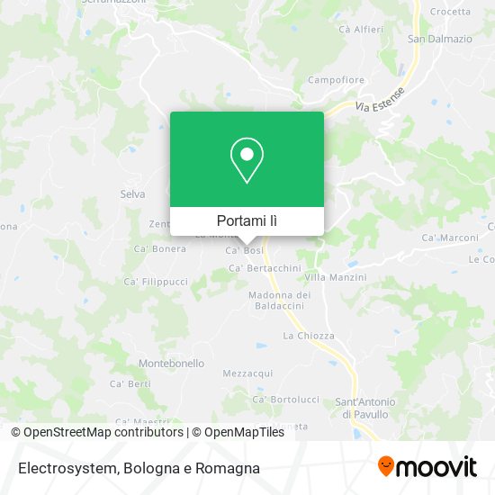 Mappa Electrosystem