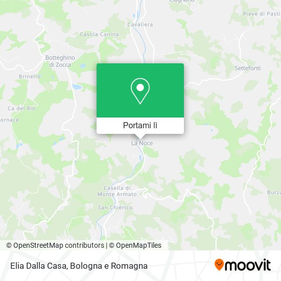 Mappa Elia Dalla Casa