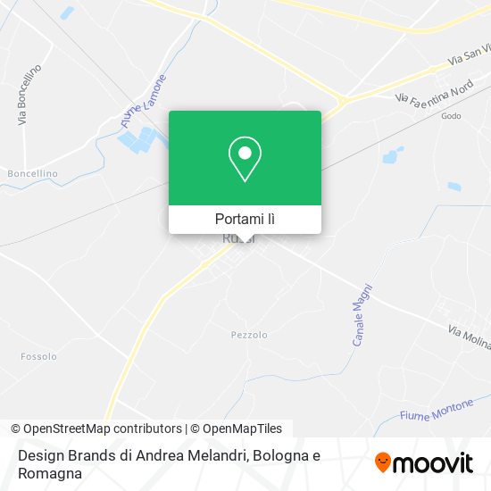 Mappa Design Brands di Andrea Melandri