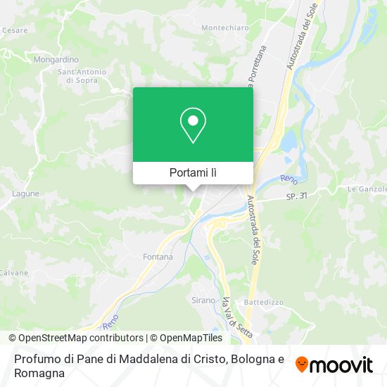 Mappa Profumo di Pane di Maddalena di Cristo