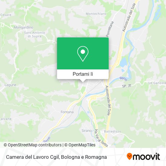 Mappa Camera del Lavoro Cgil