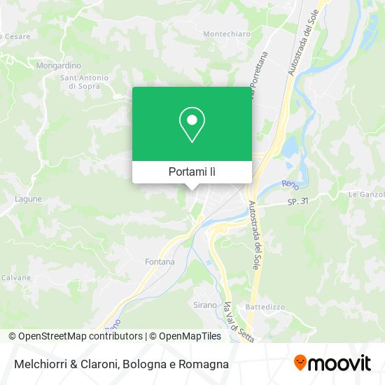 Mappa Melchiorri & Claroni