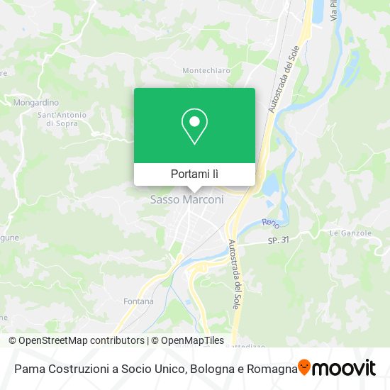Mappa Pama Costruzioni a Socio Unico