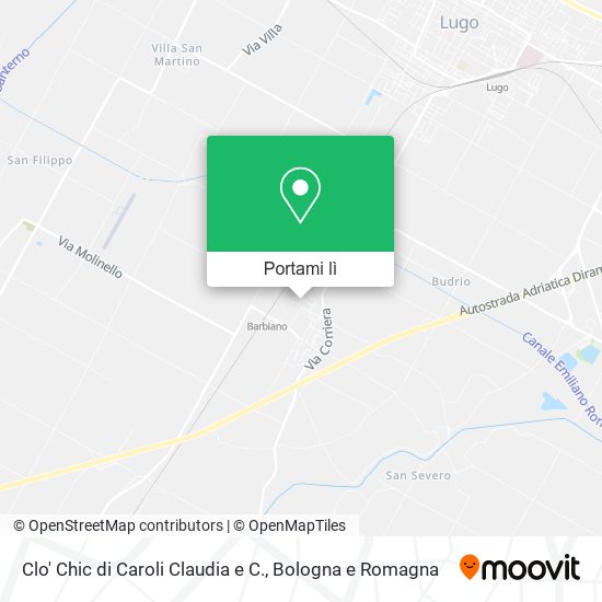 Mappa Clo' Chic di Caroli Claudia e C.