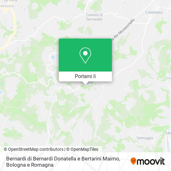 Mappa Bernardi di Bernardi Donatella e Bertarini Maimo