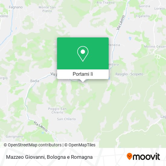 Mappa Mazzeo Giovanni