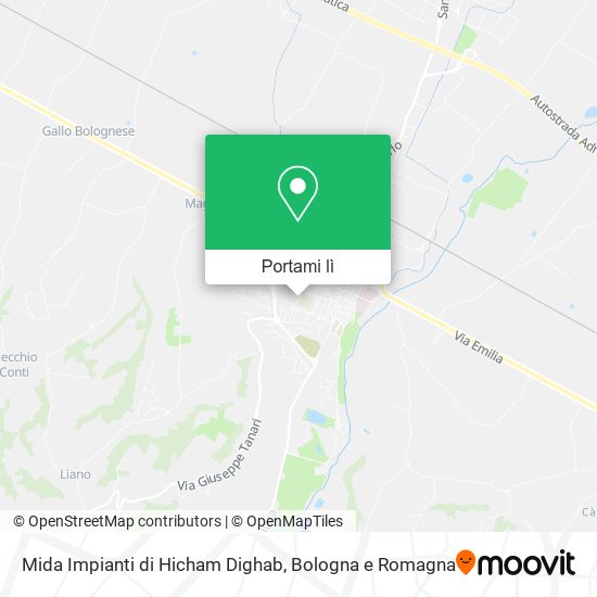 Mappa Mida Impianti di Hicham Dighab