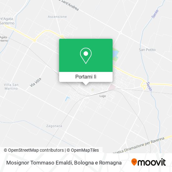 Mappa Mosignor Tommaso Emaldi