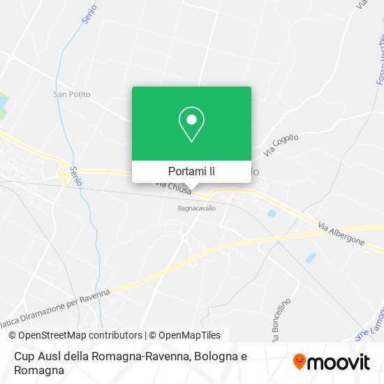 Mappa Cup Ausl della Romagna-Ravenna