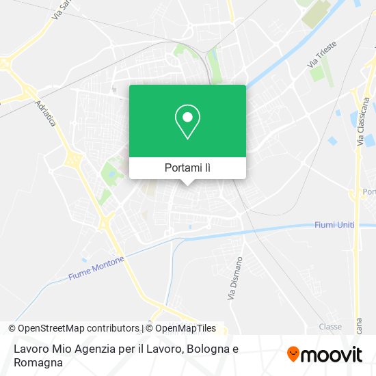 Mappa Lavoro Mio Agenzia per il Lavoro