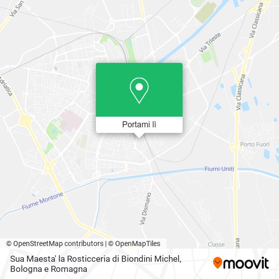 Mappa Sua Maesta' la Rosticceria di Biondini Michel