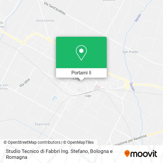 Mappa Studio Tecnico di Fabbri Ing. Stefano