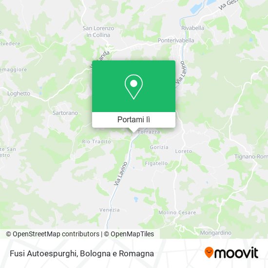 Mappa Fusi Autoespurghi