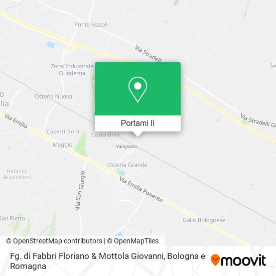 Mappa Fg. di Fabbri Floriano & Mottola Giovanni