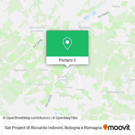 Mappa Sat Project di Riccardo Indovini