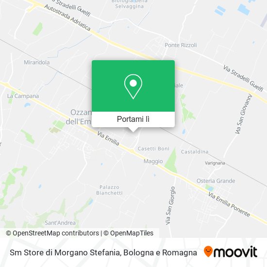 Mappa Sm Store di Morgano Stefania