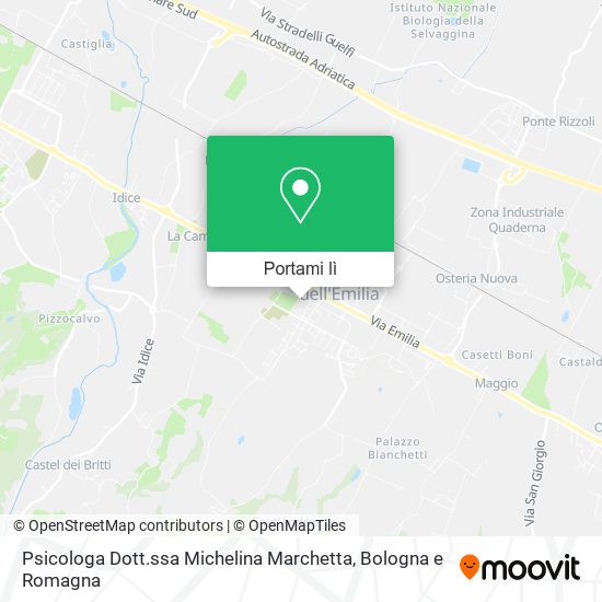 Mappa Psicologa Dott.ssa Michelina Marchetta