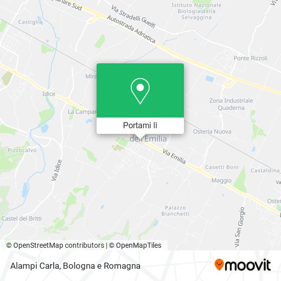 Mappa Alampi Carla