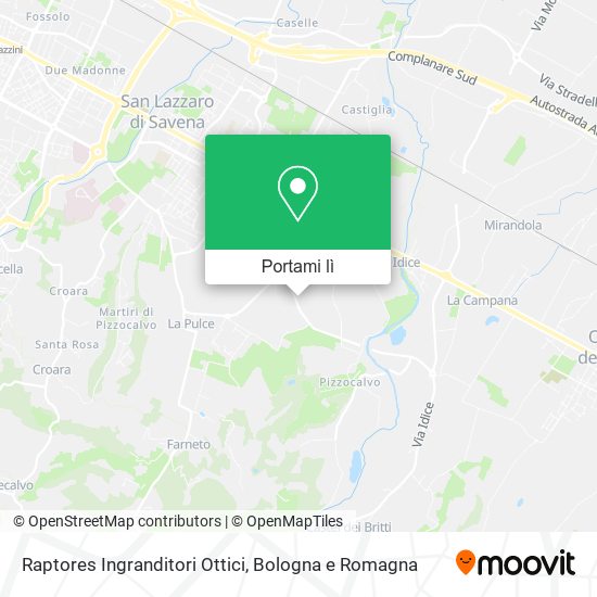 Mappa Raptores Ingranditori Ottici