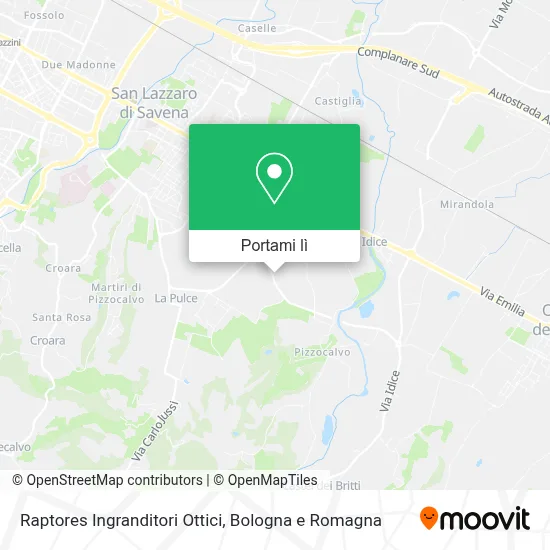 Mappa Raptores Ingranditori Ottici