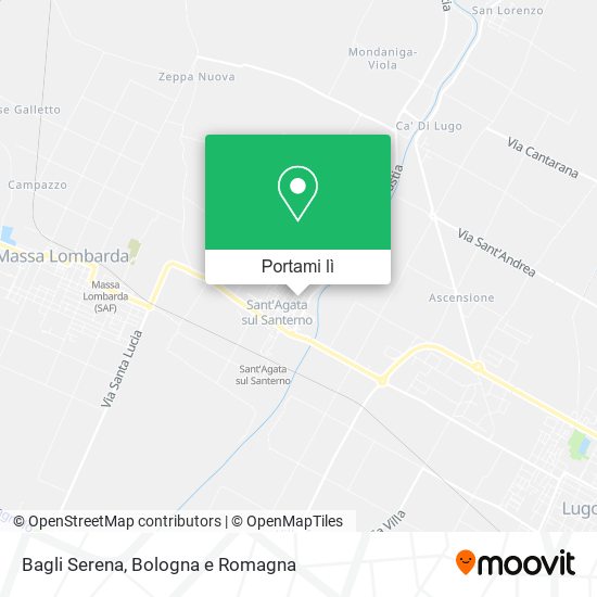 Mappa Bagli Serena