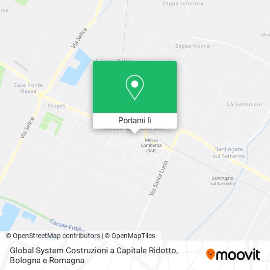 Mappa Global System Costruzioni a Capitale Ridotto