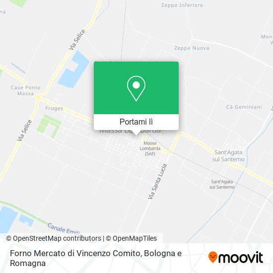 Mappa Forno Mercato di Vincenzo Comito