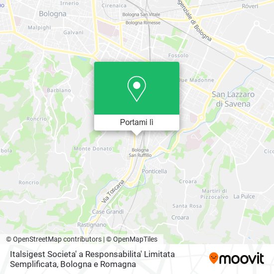 Mappa Italsigest Societa' a Responsabilita' Limitata Semplificata