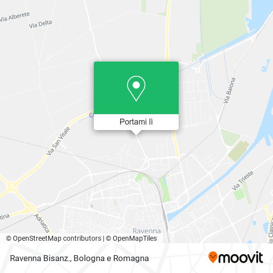 Mappa Ravenna Bisanz.