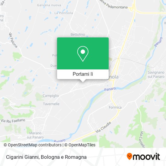 Mappa Cigarini Gianni