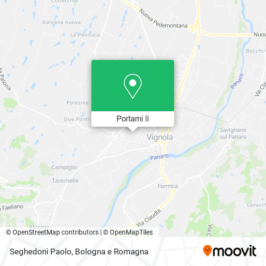Mappa Seghedoni Paolo