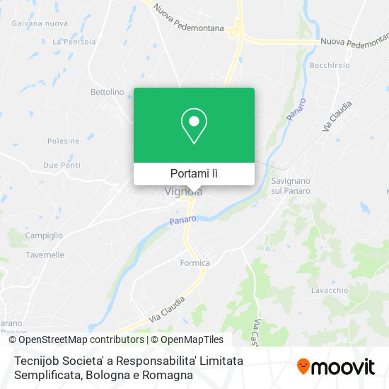 Mappa Tecnijob Societa' a Responsabilita' Limitata Semplificata
